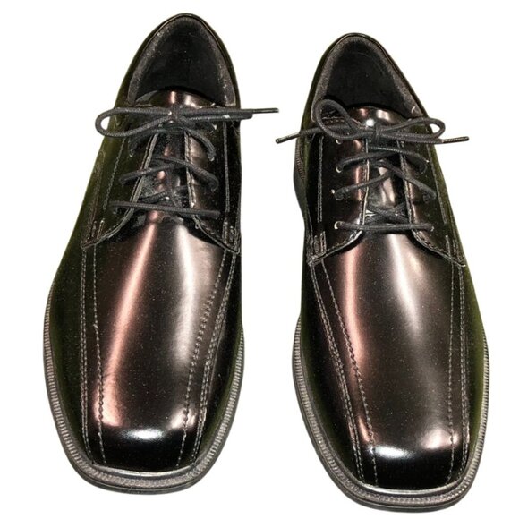 Nunn Bush KORE Men’s Black Leather Lace‑Up 13 XW Comfort Gel Dress Oxfords main image 10
